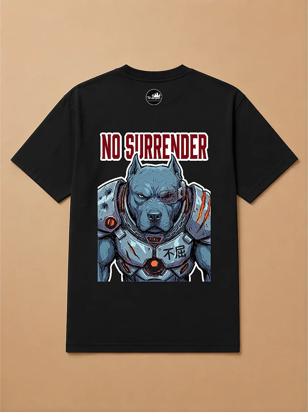Camisa Oversized Pet Cyberpunk - Pitbull