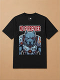 Camisa Oversized Pet Cyberpunk - Pitbull