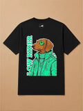 Camisa Oversized Pet Cyberpunk - Salsicha
