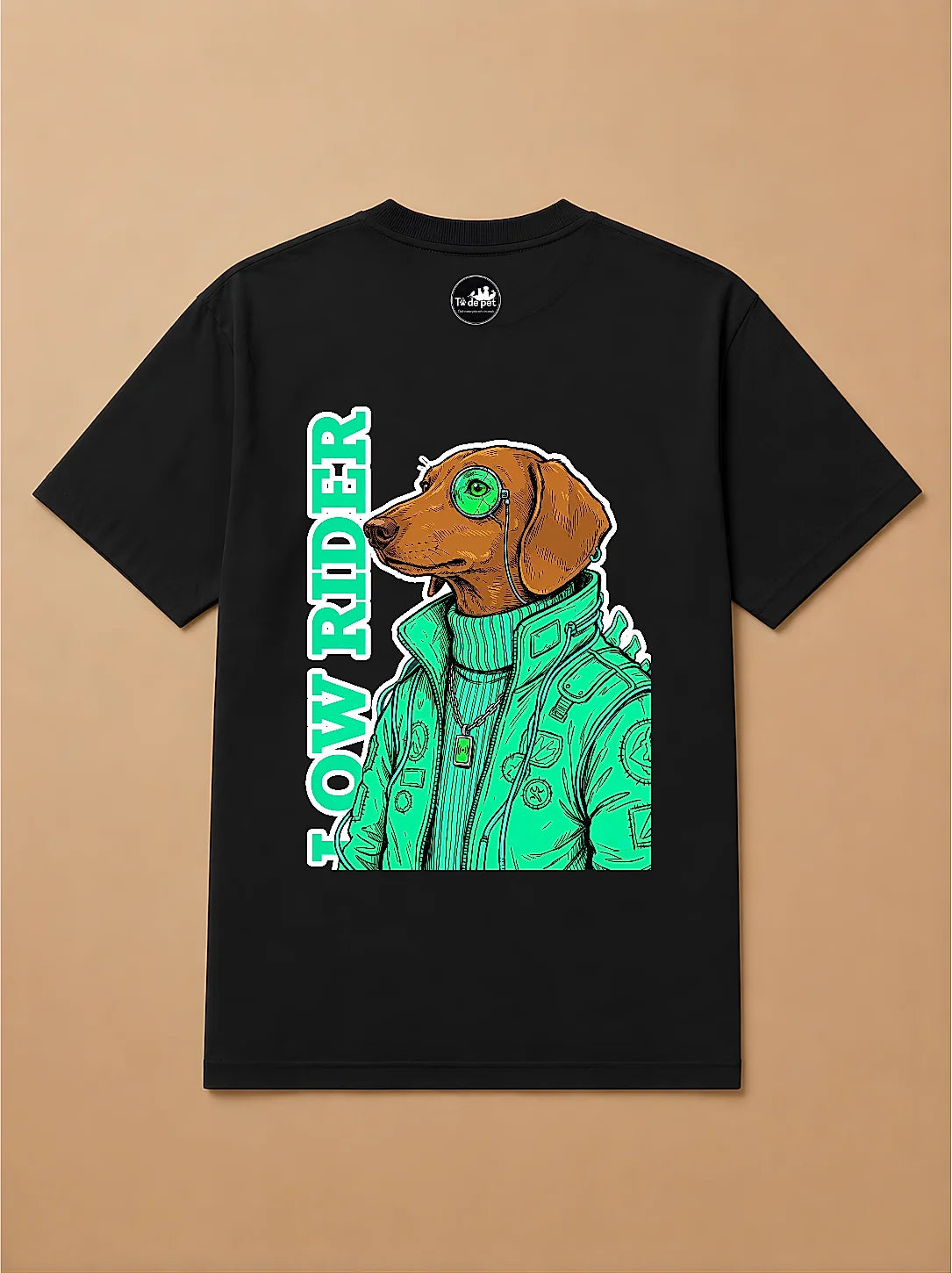 Camisa Oversized Pet Cyberpunk - Salsicha