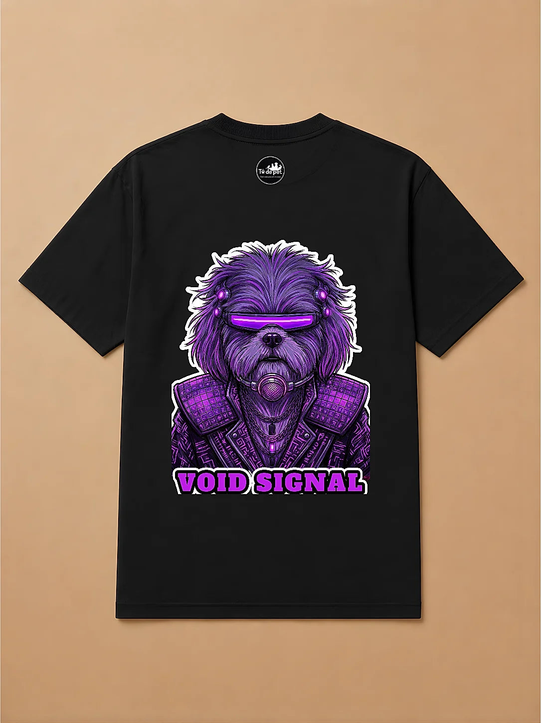 Camisa Oversized Pet Cyberpunk - Shih Tzu