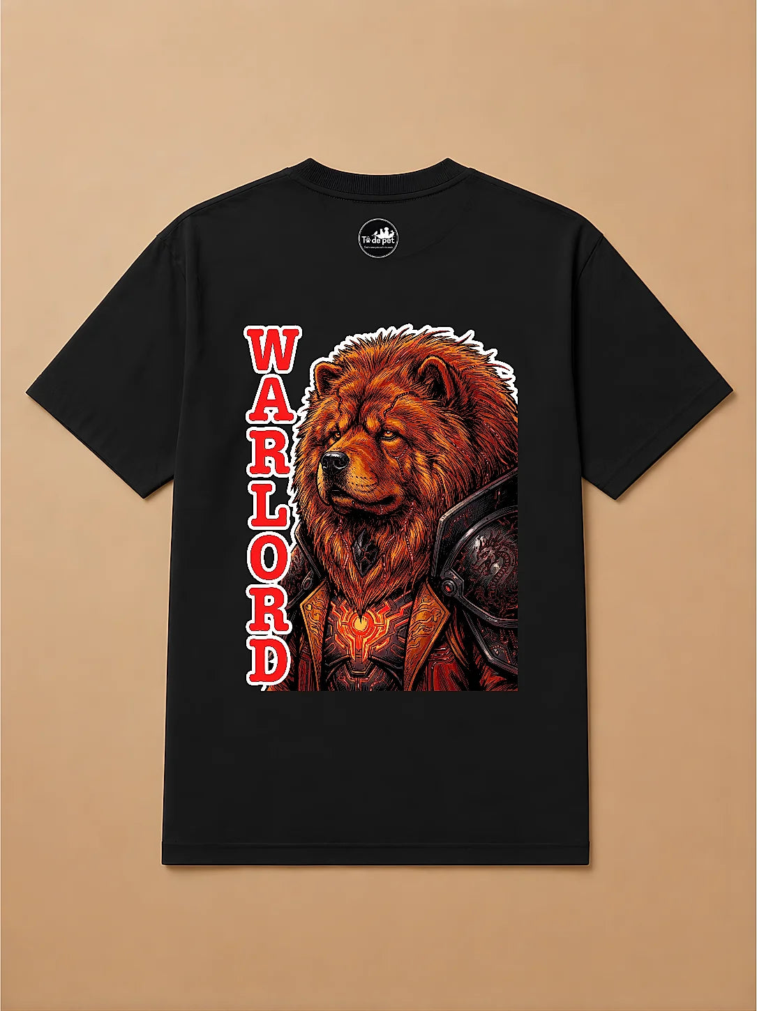 Camisa Oversized Pet Cyberpunk - Chow Chow