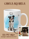 Caneca Pet Aquarela