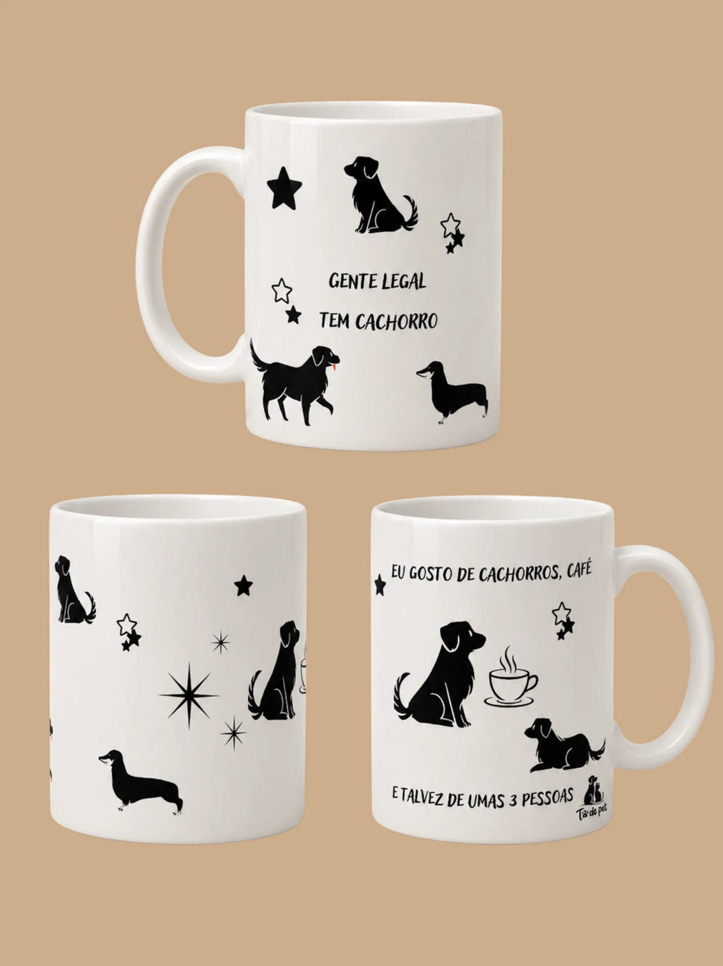 Caneca - Gente Legal tem Cachorros