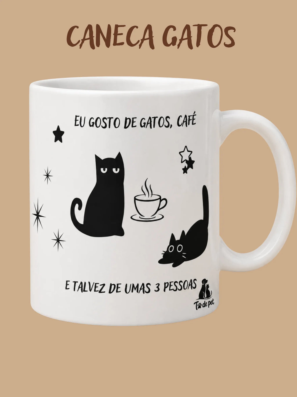 Caneca - Gente Legal tem Gatos