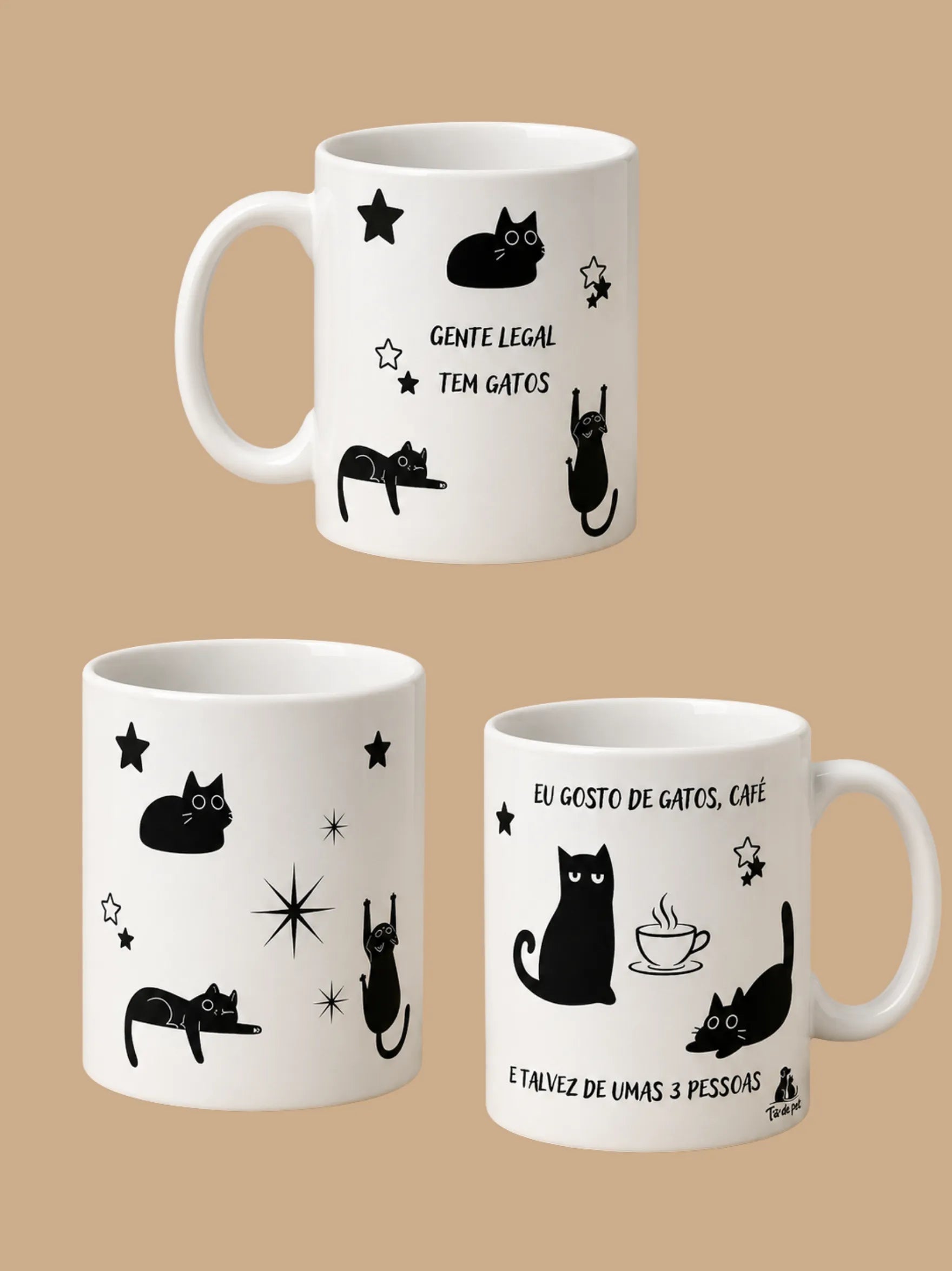 Caneca - Gente Legal tem Gatos