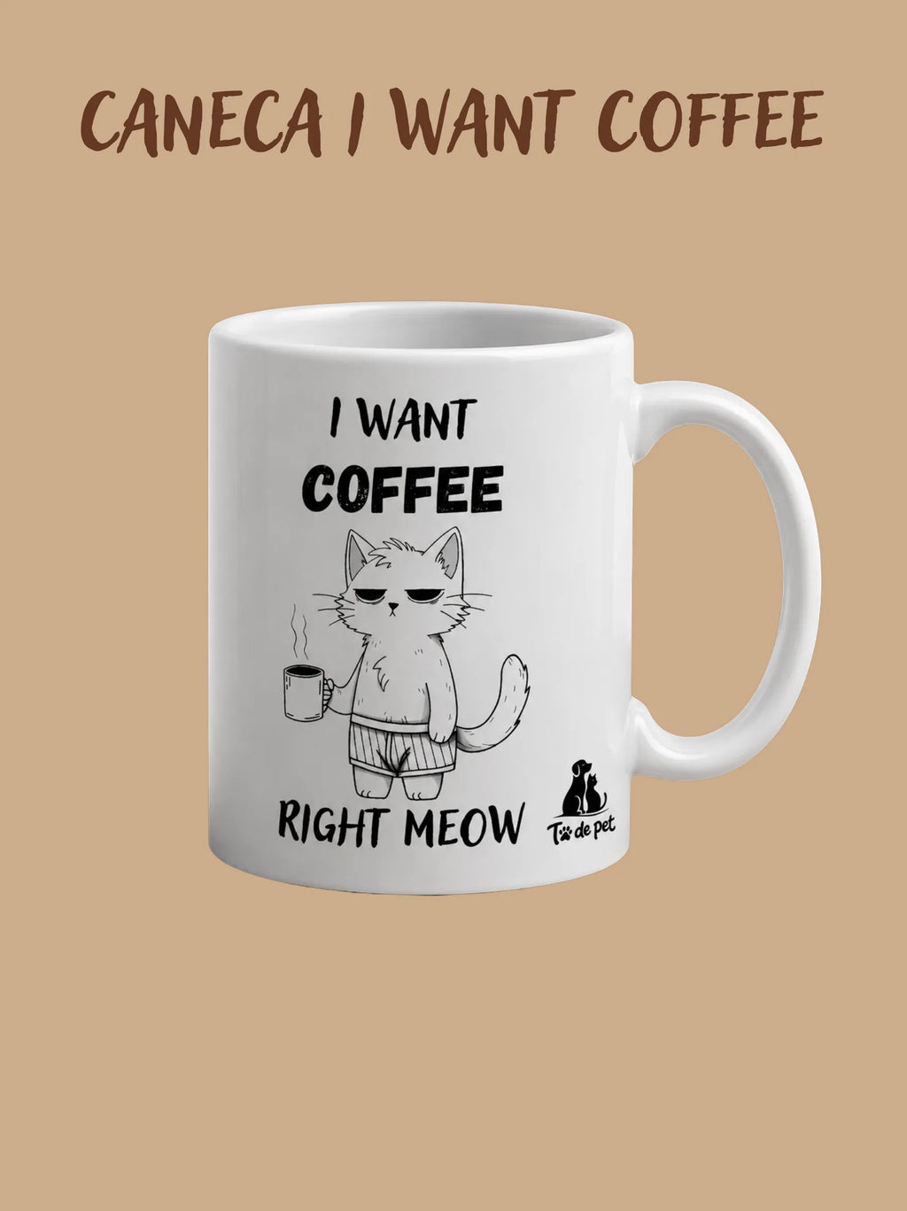 Caneca - Caneca I Want Coffee