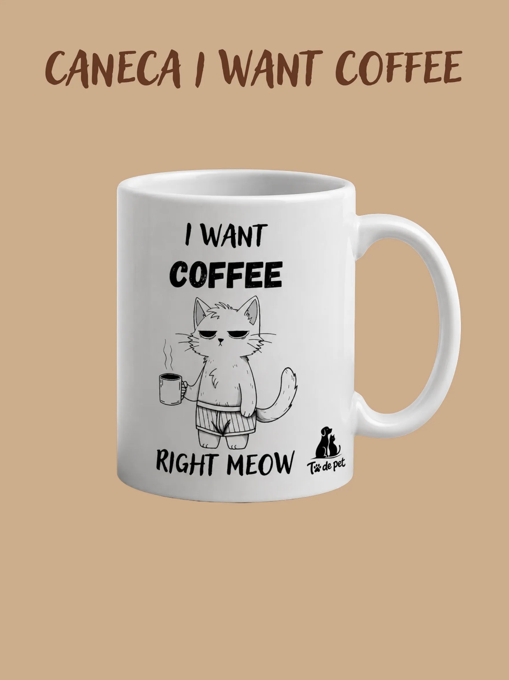 Caneca - Caneca I Want Coffee