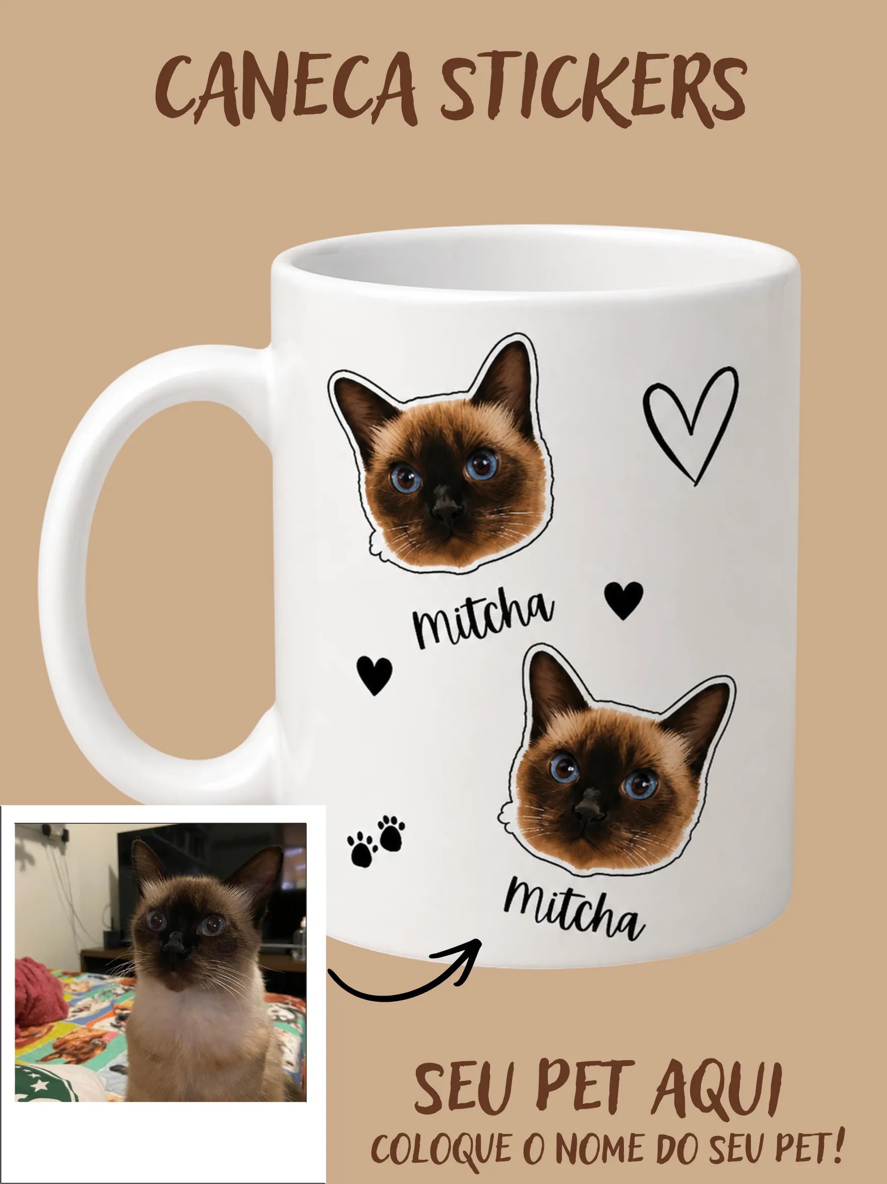 Caneca - Caneca Stickers