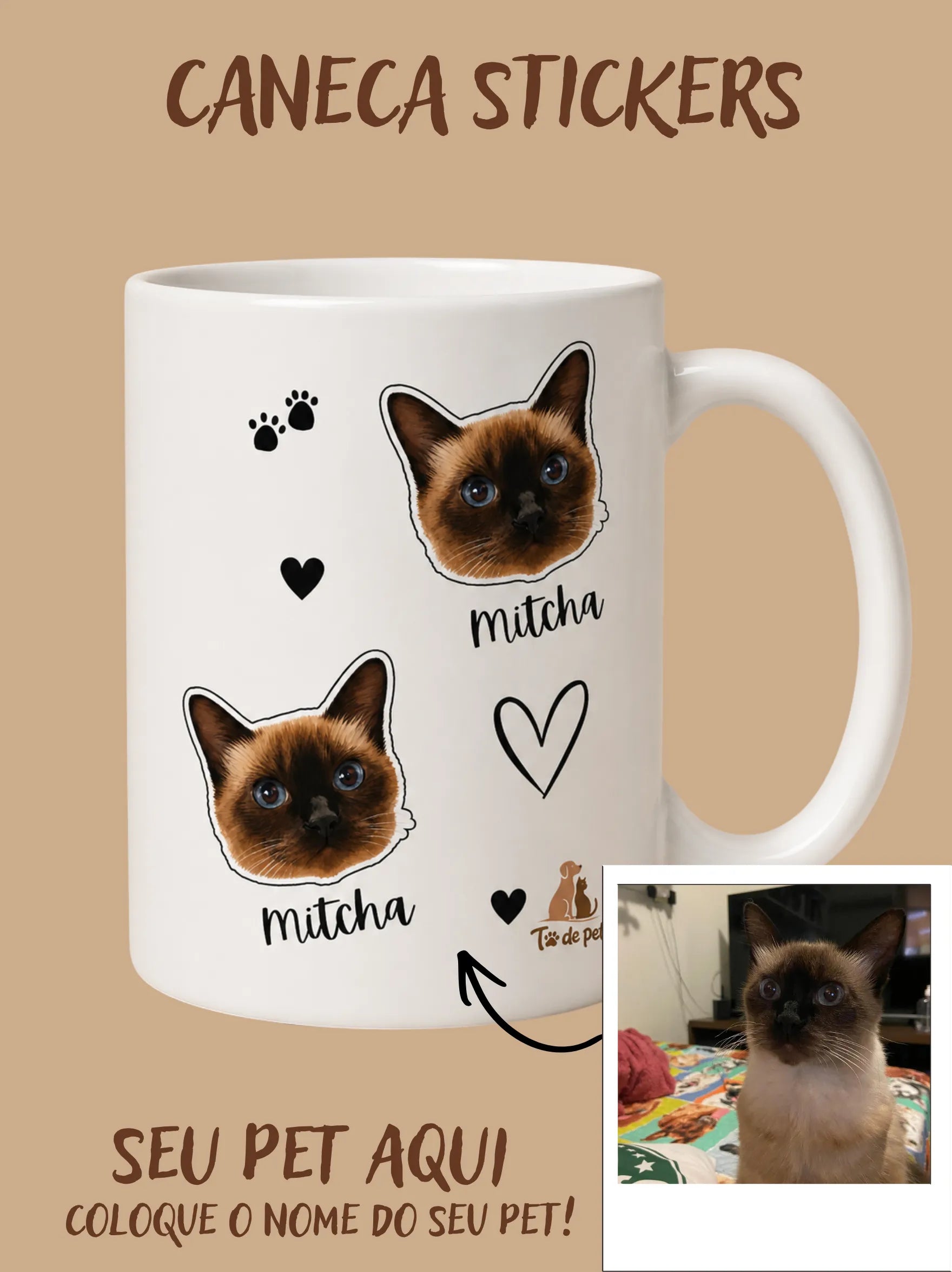 Caneca - Caneca Stickers