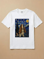 Camisa Noite Estrelada - Basset Hound