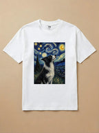 Camisa Noite Estrelada - Border Collie