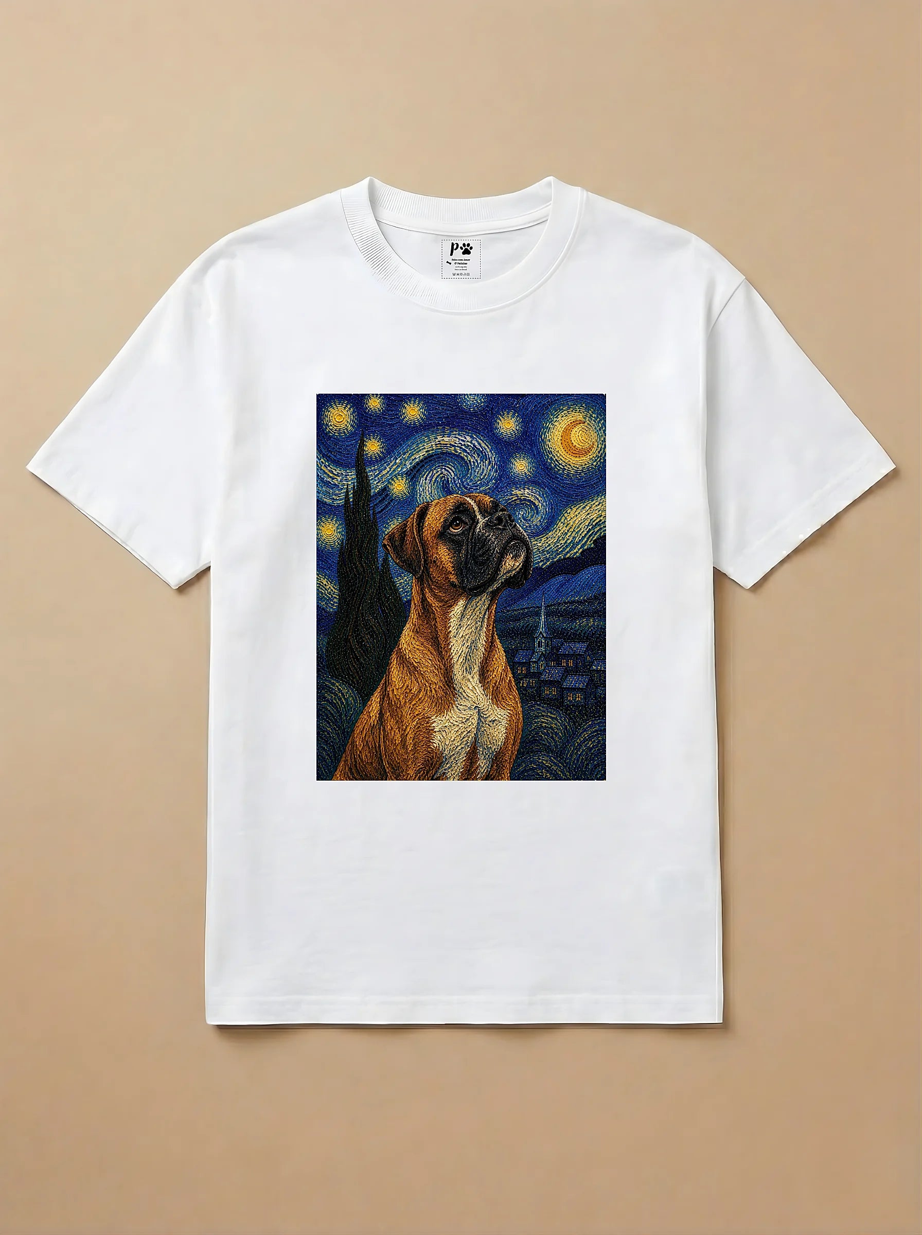 Camisa Noite Estrelada - Boxer