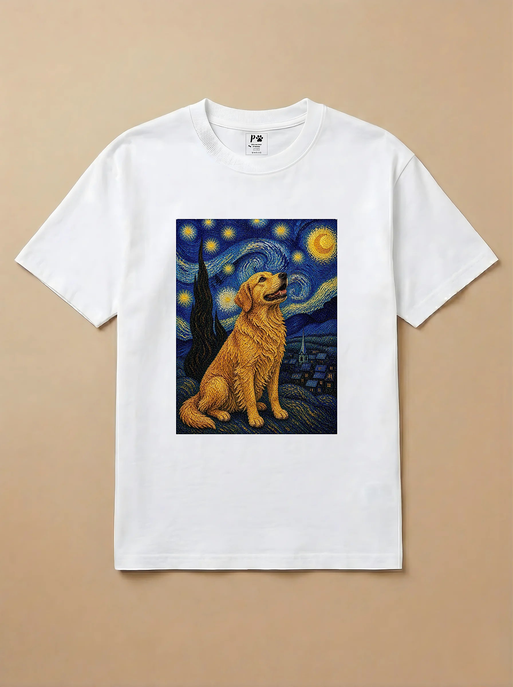 Camisa Noite Estrelada - Golden