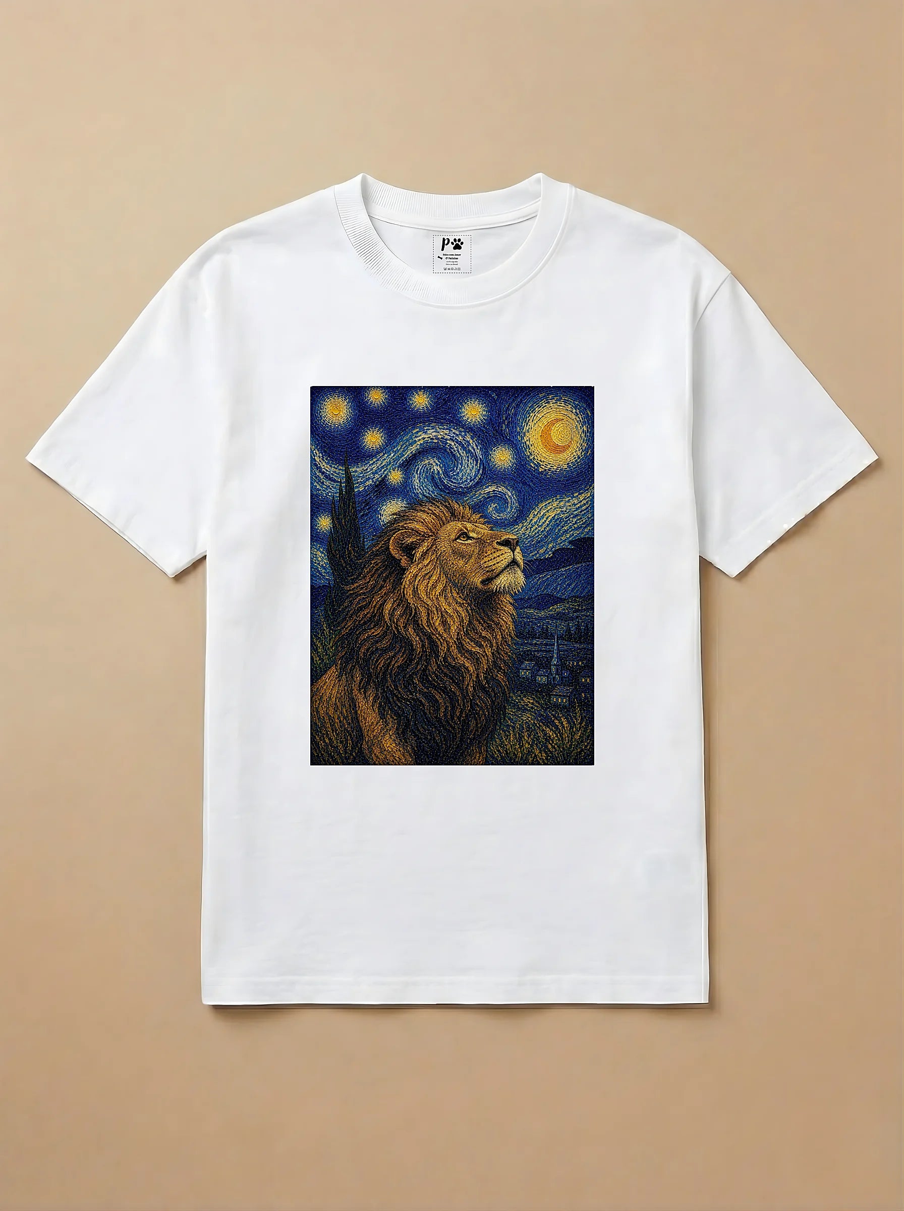Camisa Noite Estrelada - Leão