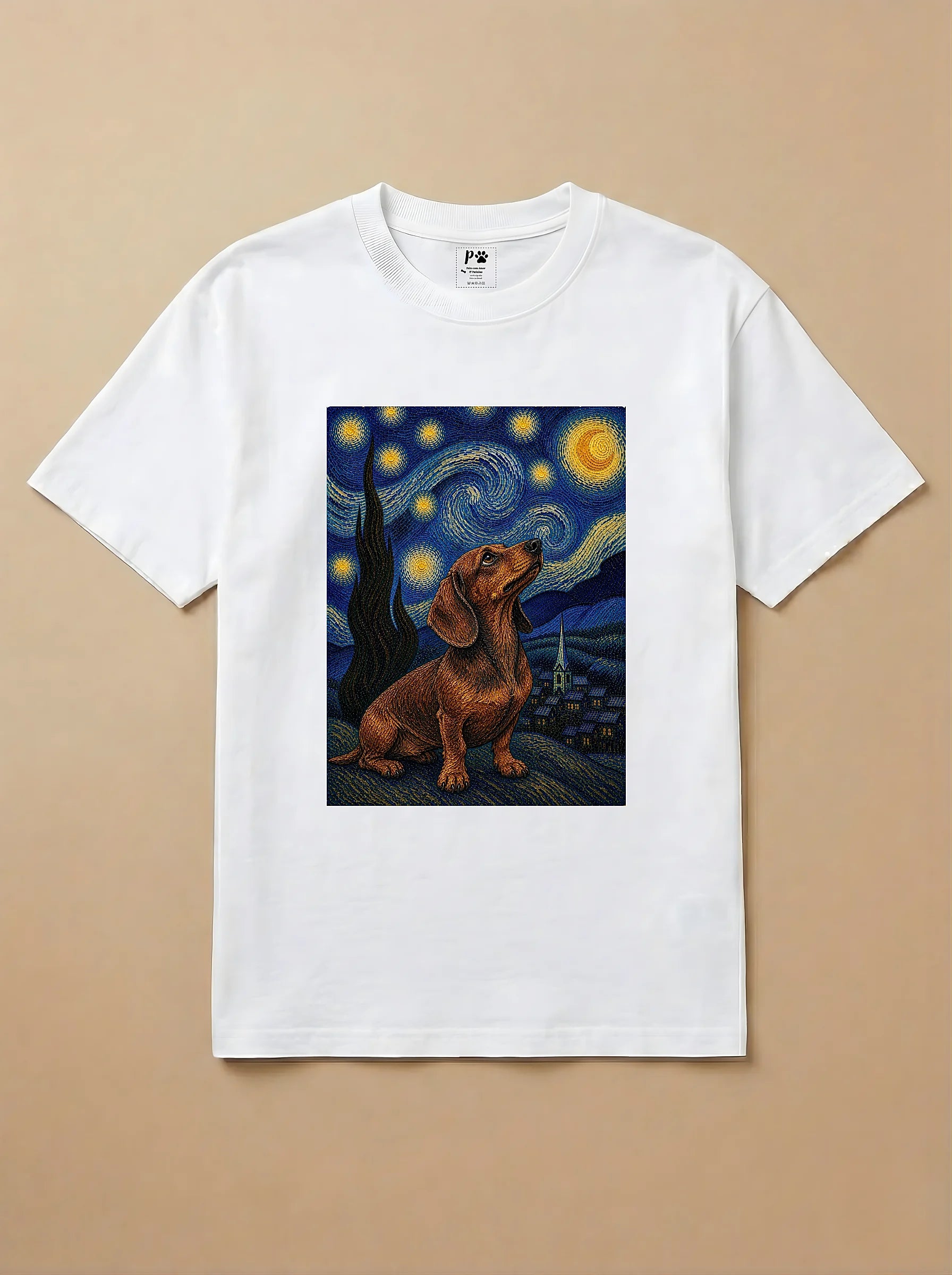 Camisa Noite Estrelada - Salsicha