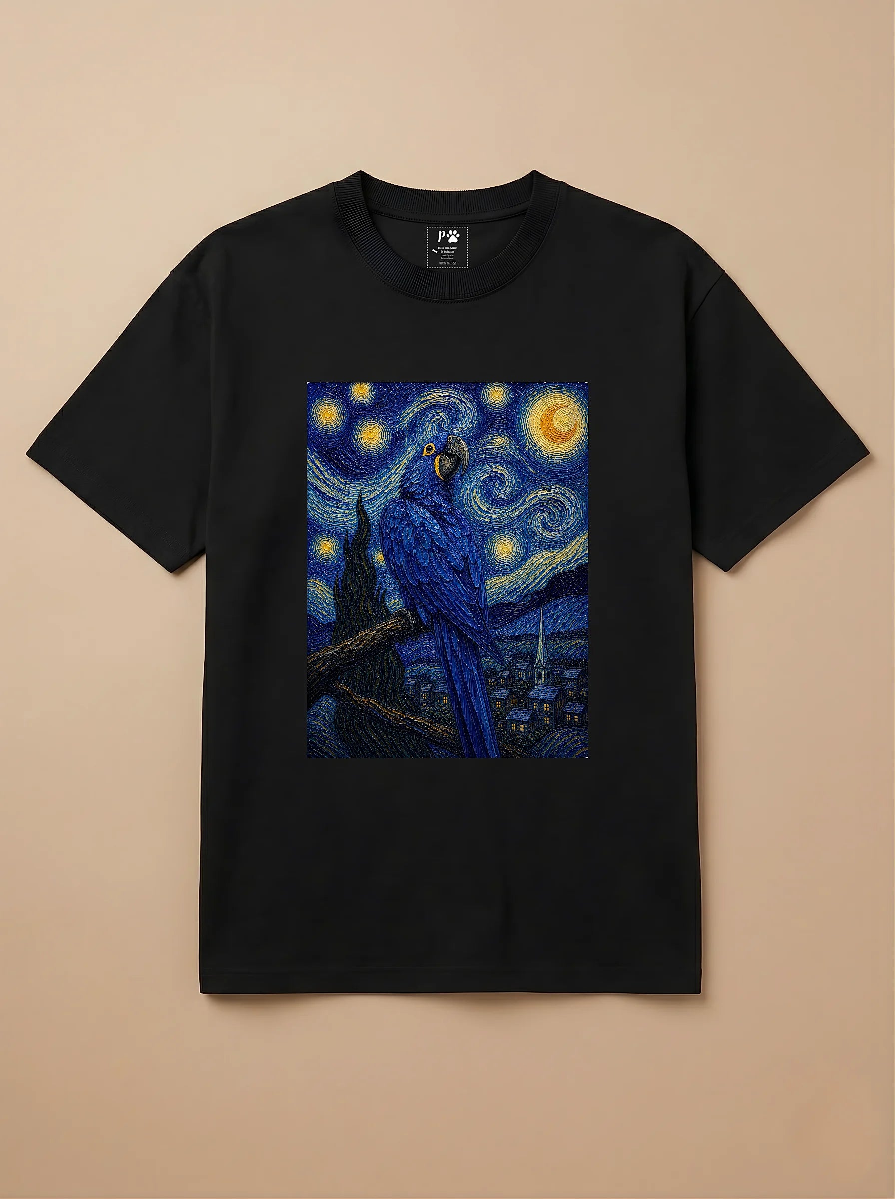 Camisa Noite Estrelada - Arara