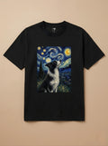 Camisa Noite Estrelada - Border Collie