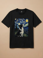 Camisa Noite Estrelada - Border Collie