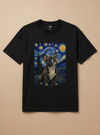 Camisa Noite Estrelada - Bulldog Francês