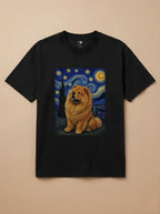 Camisa Noite Estrelada - Chow Chow