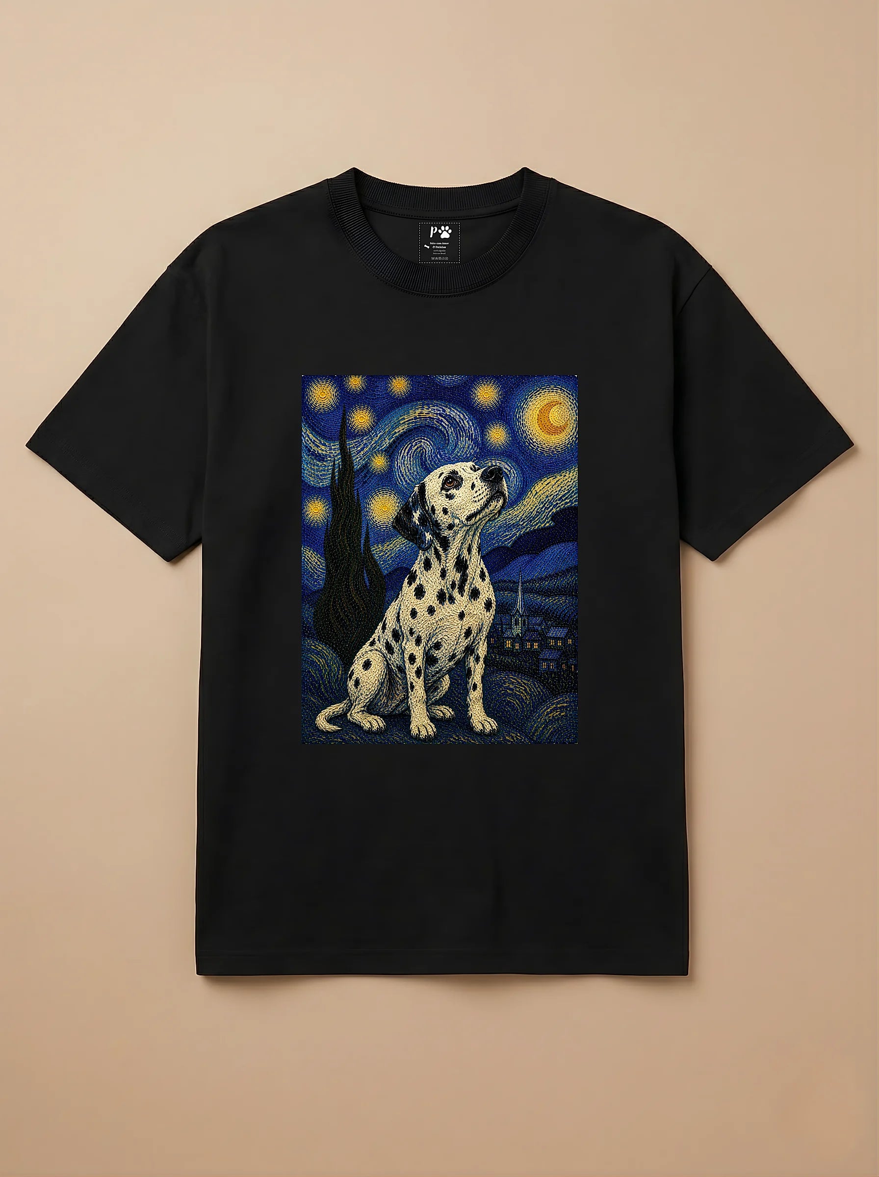 Camisa Noite Estrelada - Dalmata