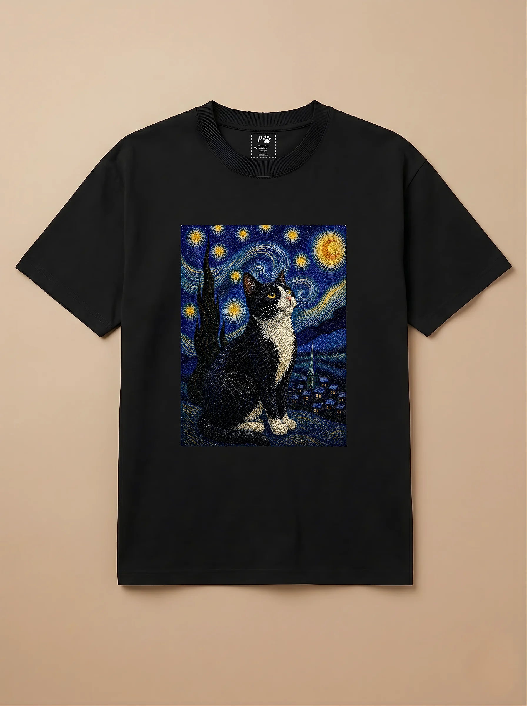 Camisa Noite Estrelada - Frajola