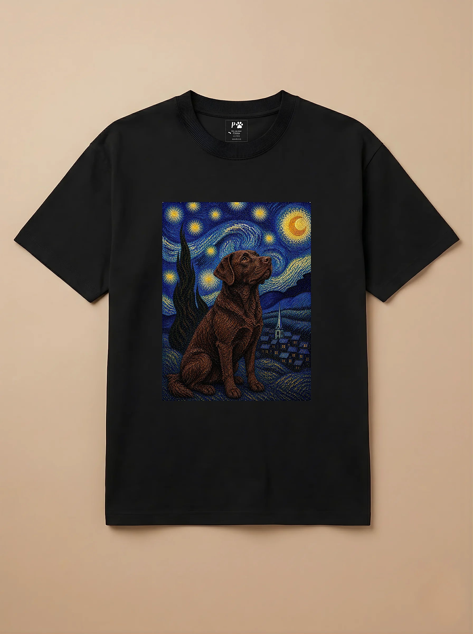Camisa Noite Estrelada - Labrador