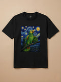 Camisa Noite Estrelada - Papagaio