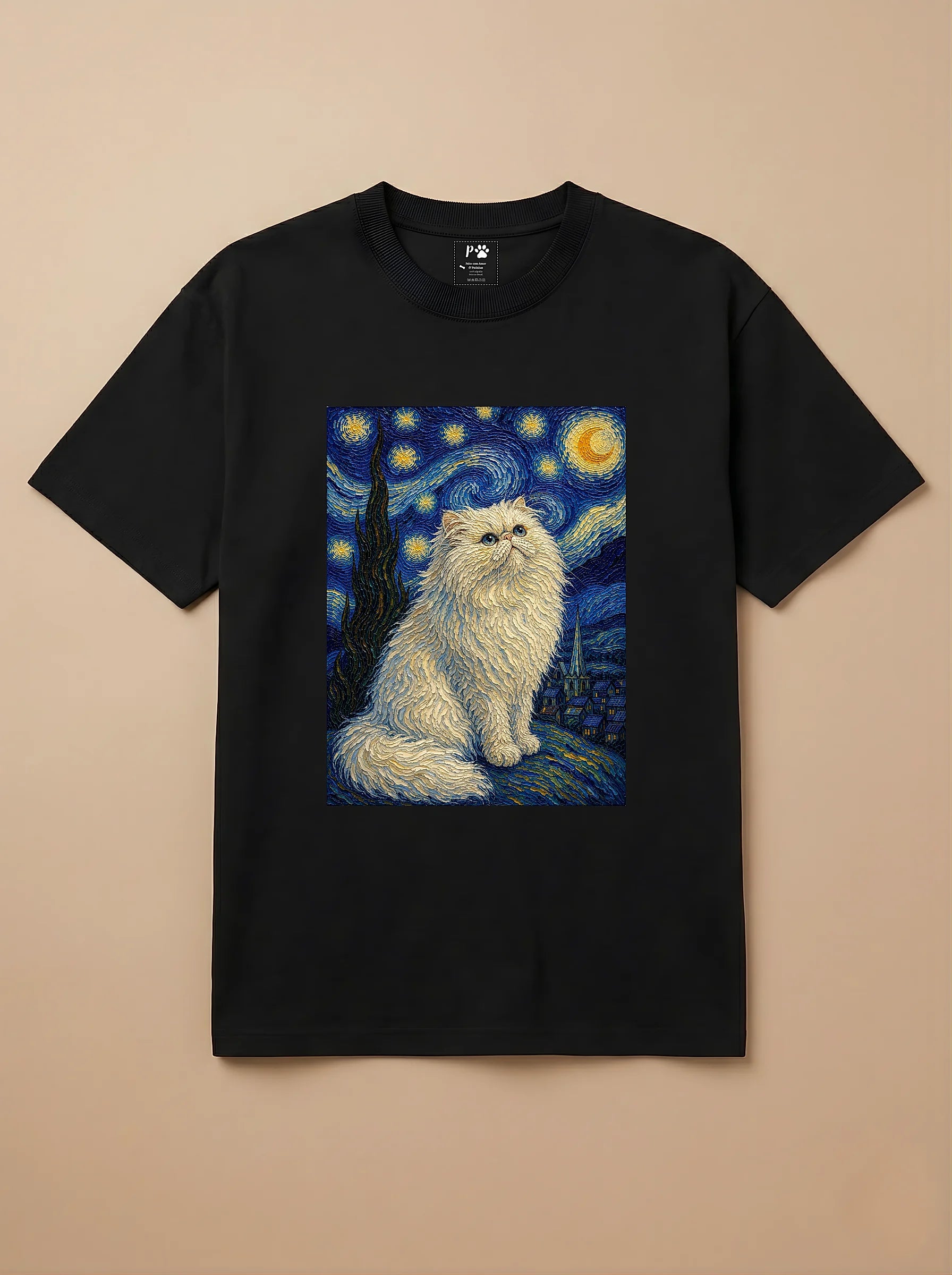 Camisa Noite Estrelada - Persa