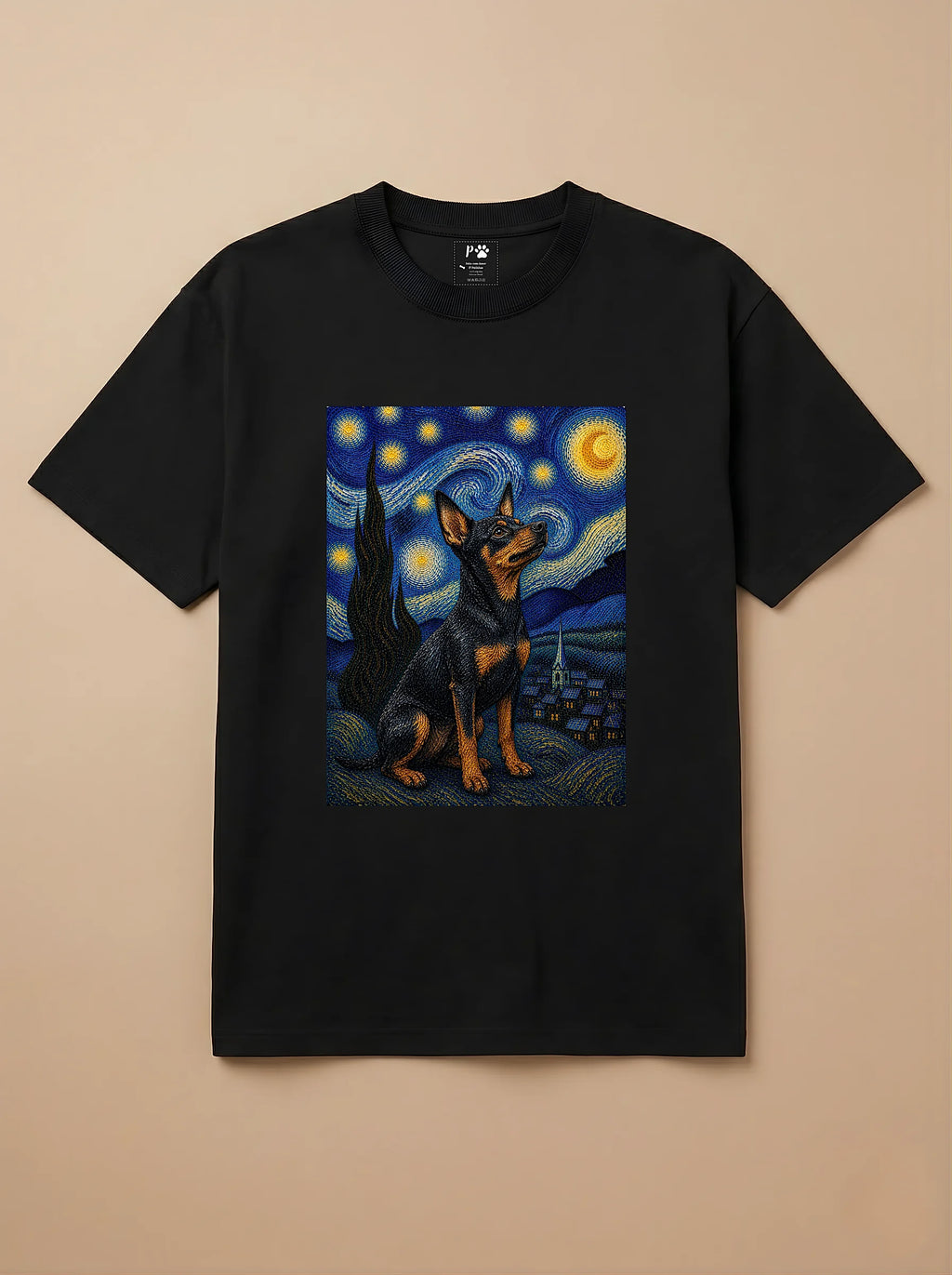 Camisa Noite Estrelada - Pinscher