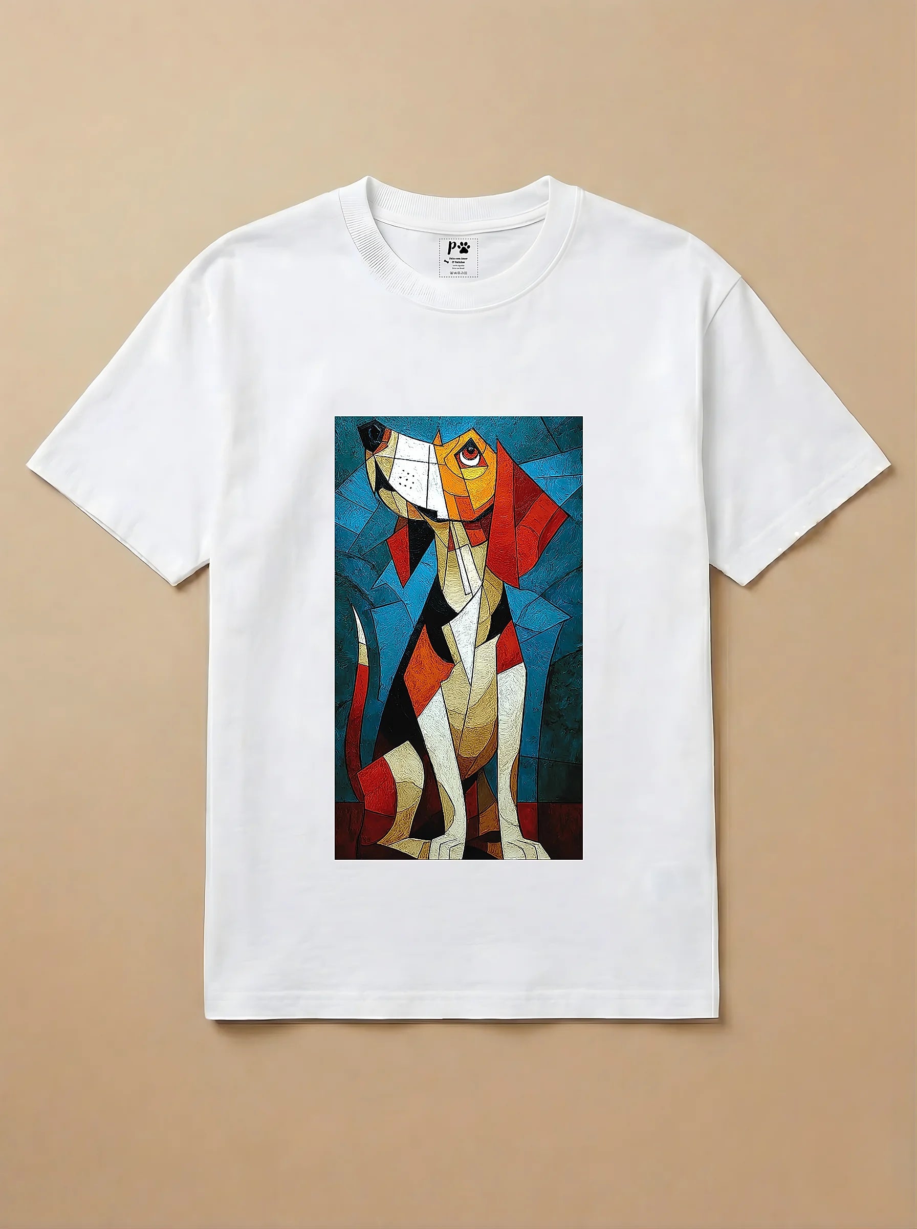 Camisa Cubismo - Beagle