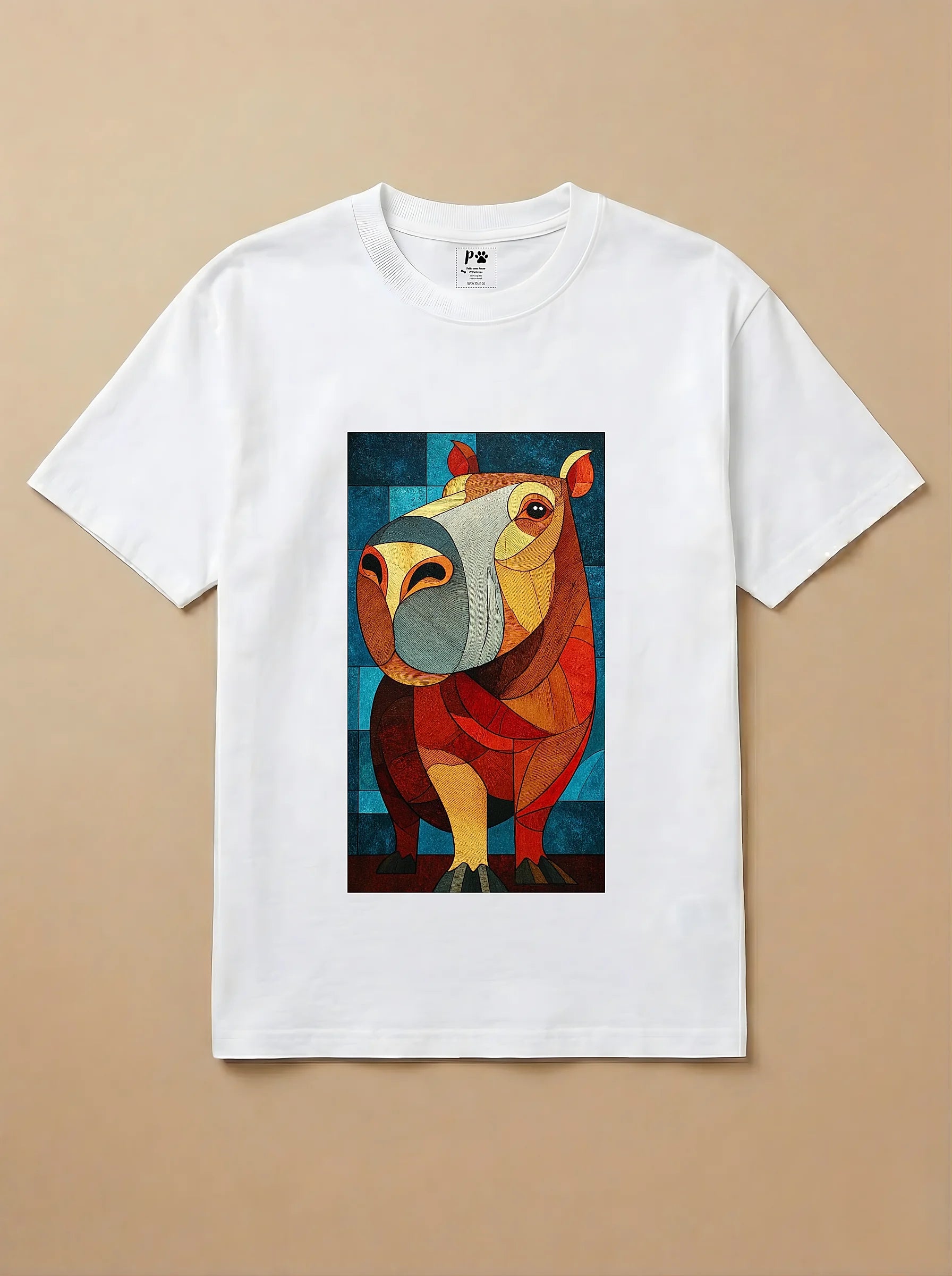 Camisa Cubismo - Capivara