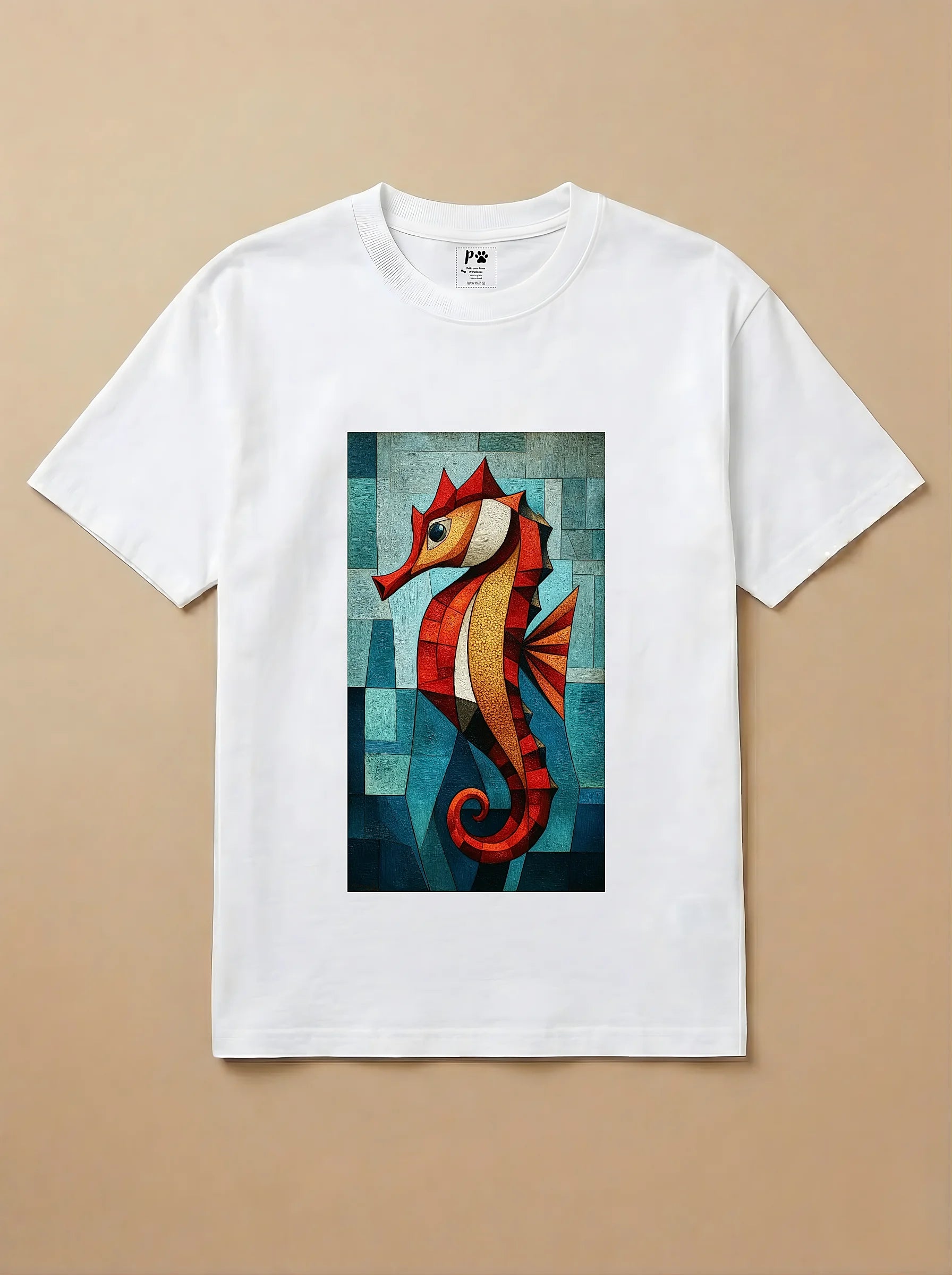 Camisa Cubismo - Cavalo Marinho