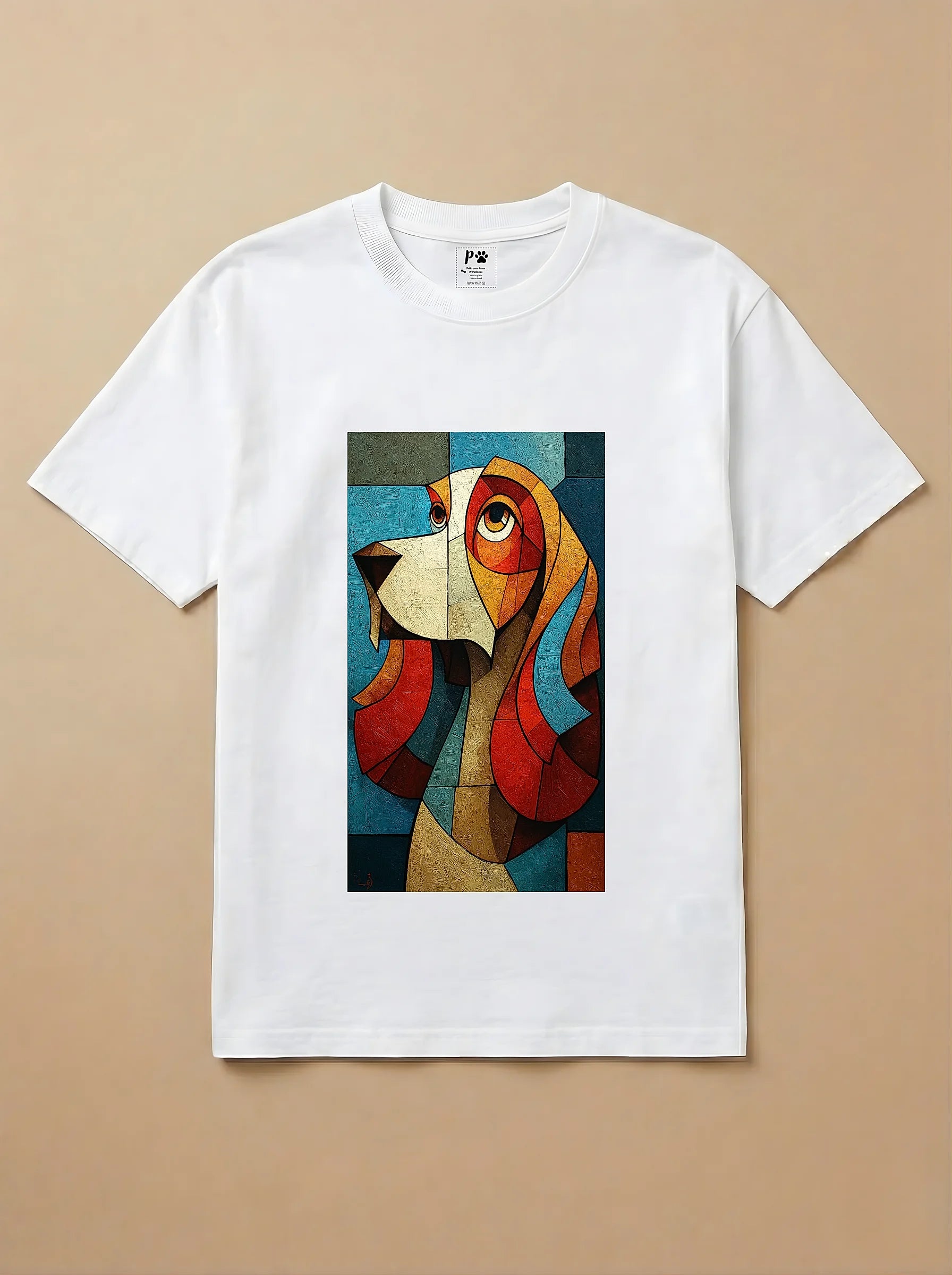 Camisa Cubismo - Cocker Spaniel