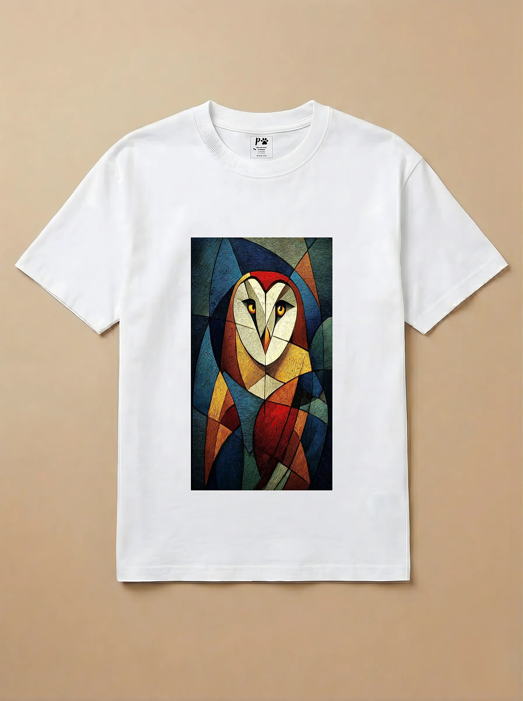 Camisa Cubismo - Coruja
