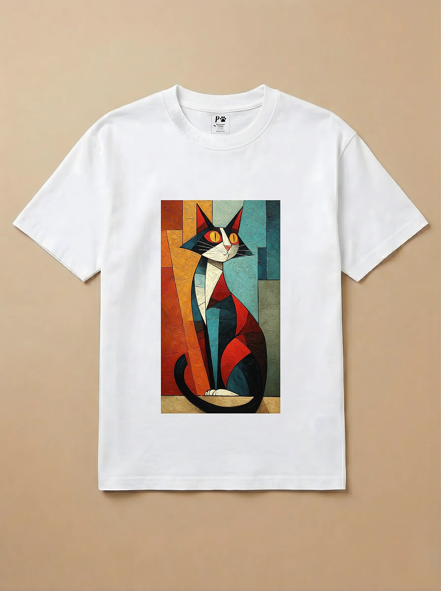 Camisa Cubismo - Gato Frajola