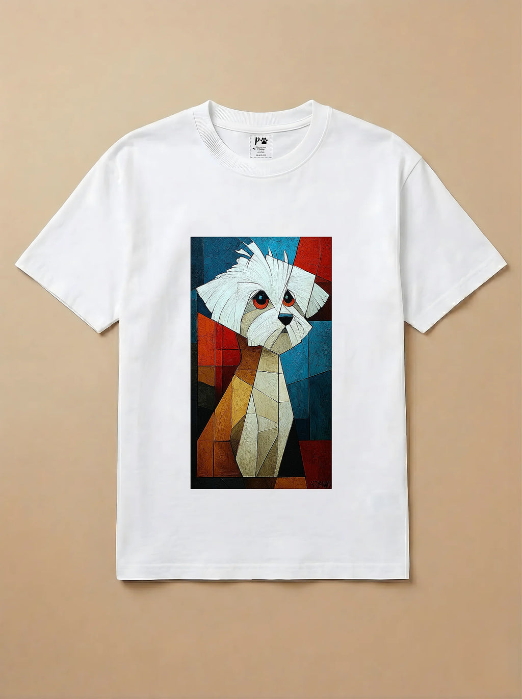 Camisa Cubismo - Maltês