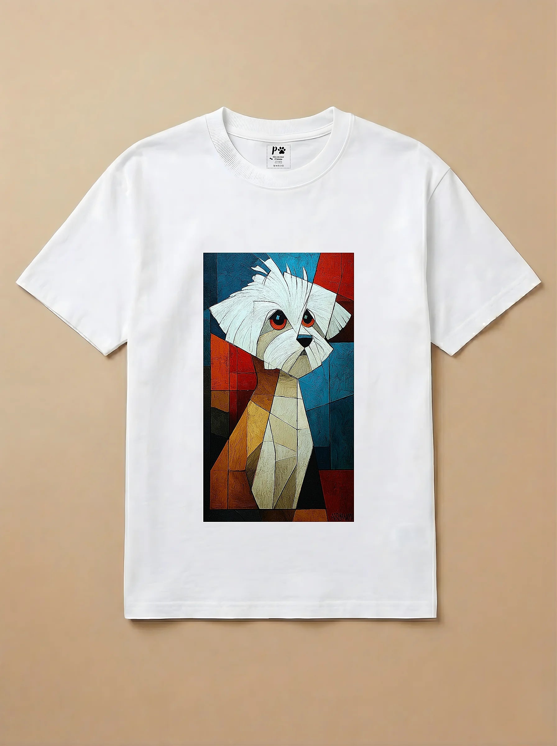 Camisa Cubismo - Maltês