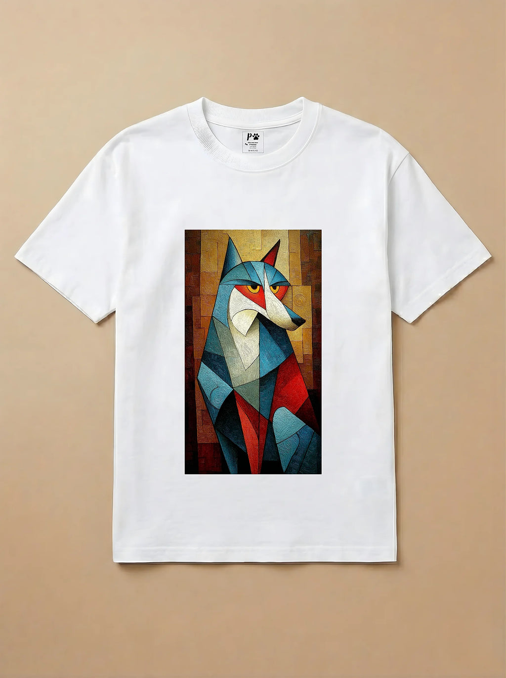 Camisa Cubismo - Lobo