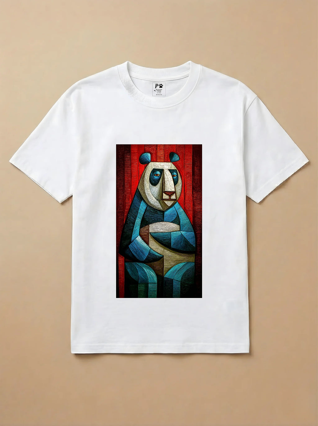 Camisa Cubismo - Panda