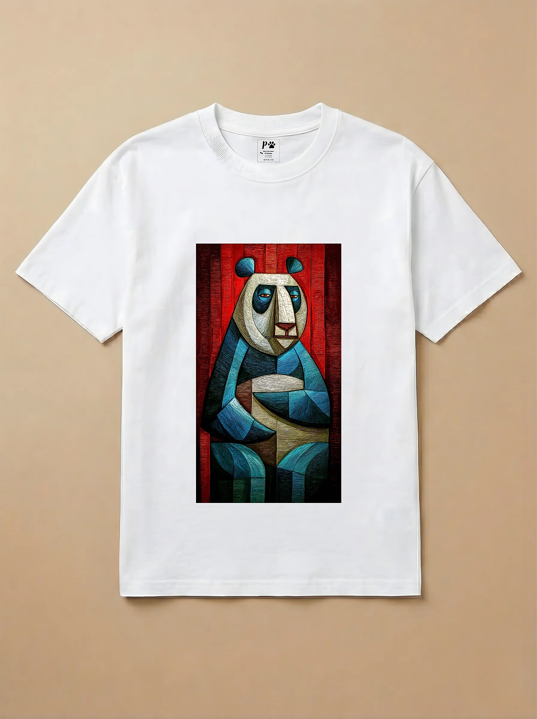 Camisa Cubismo - Panda