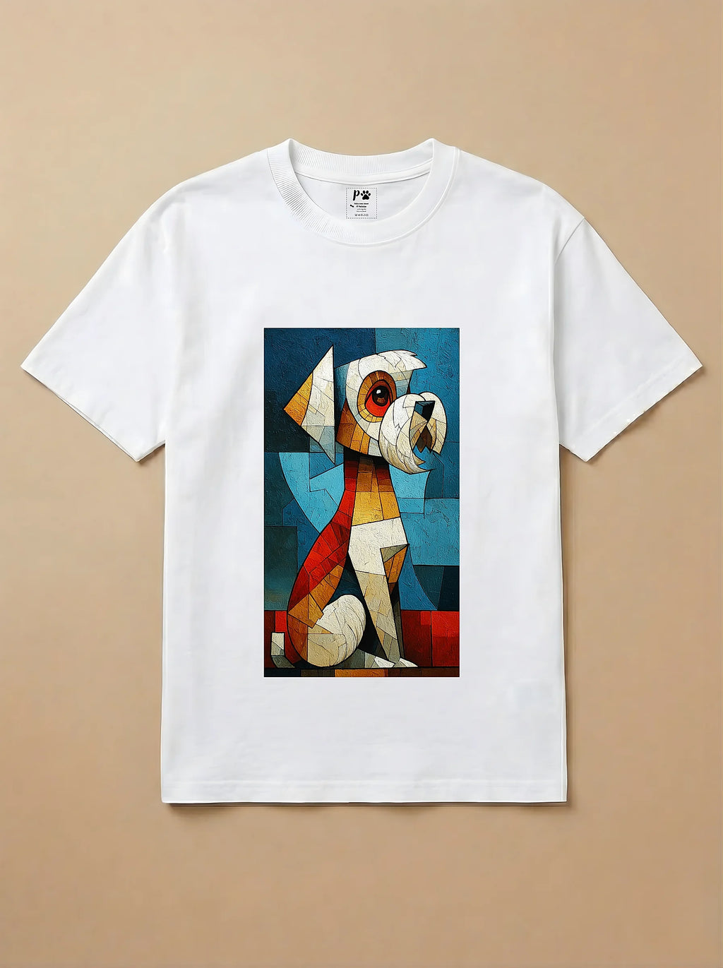 Camisa Cubismo - Shih Tzu