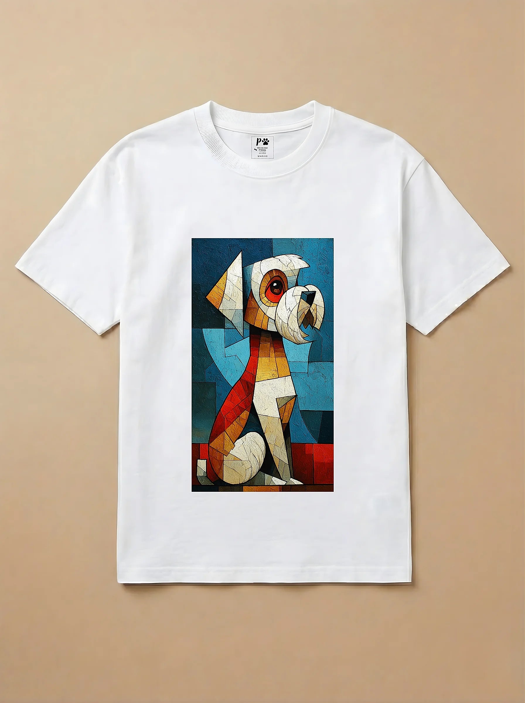Camisa Cubismo - Shih Tzu