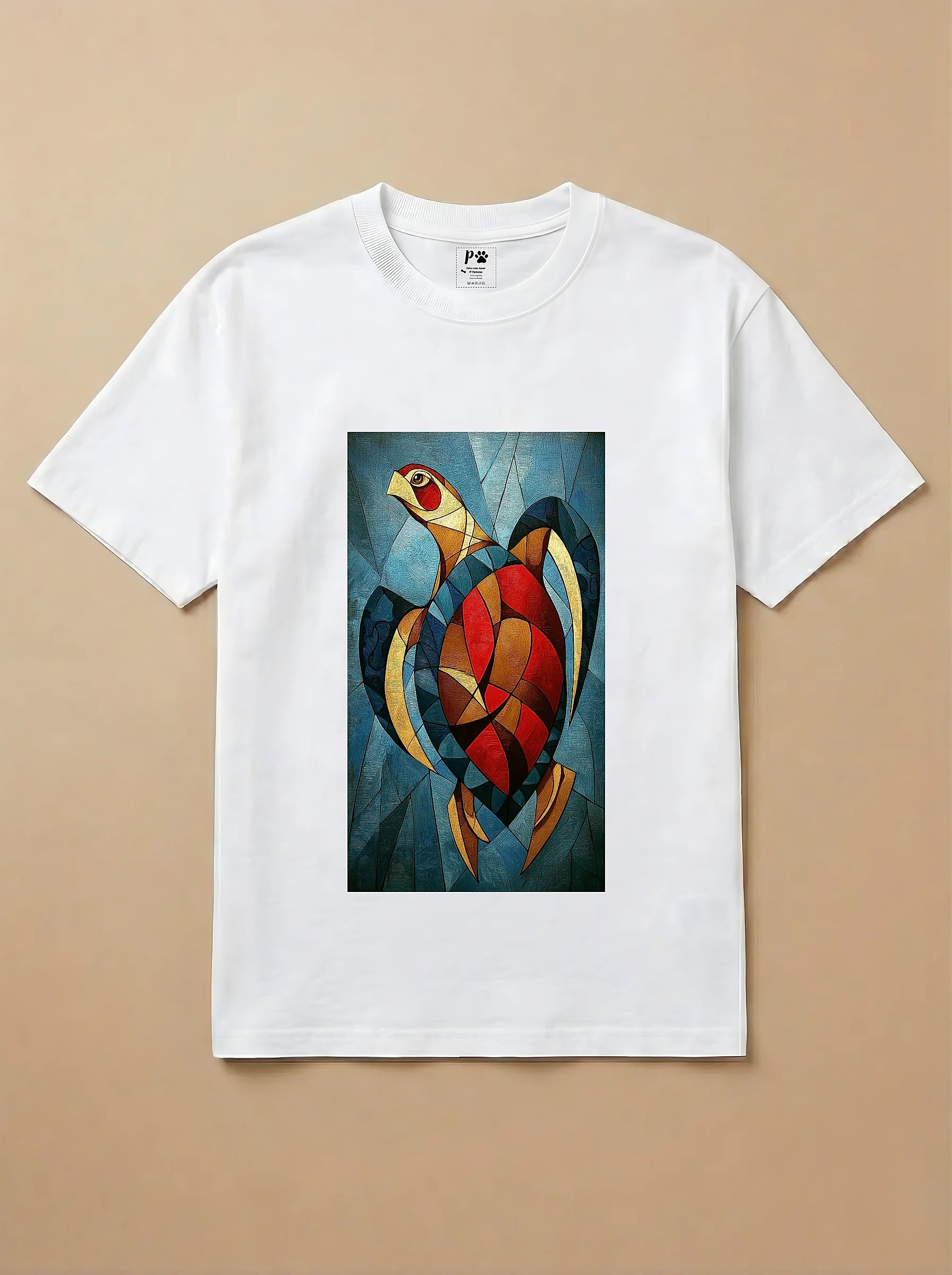 Camisa Cubismo - Tartaruga