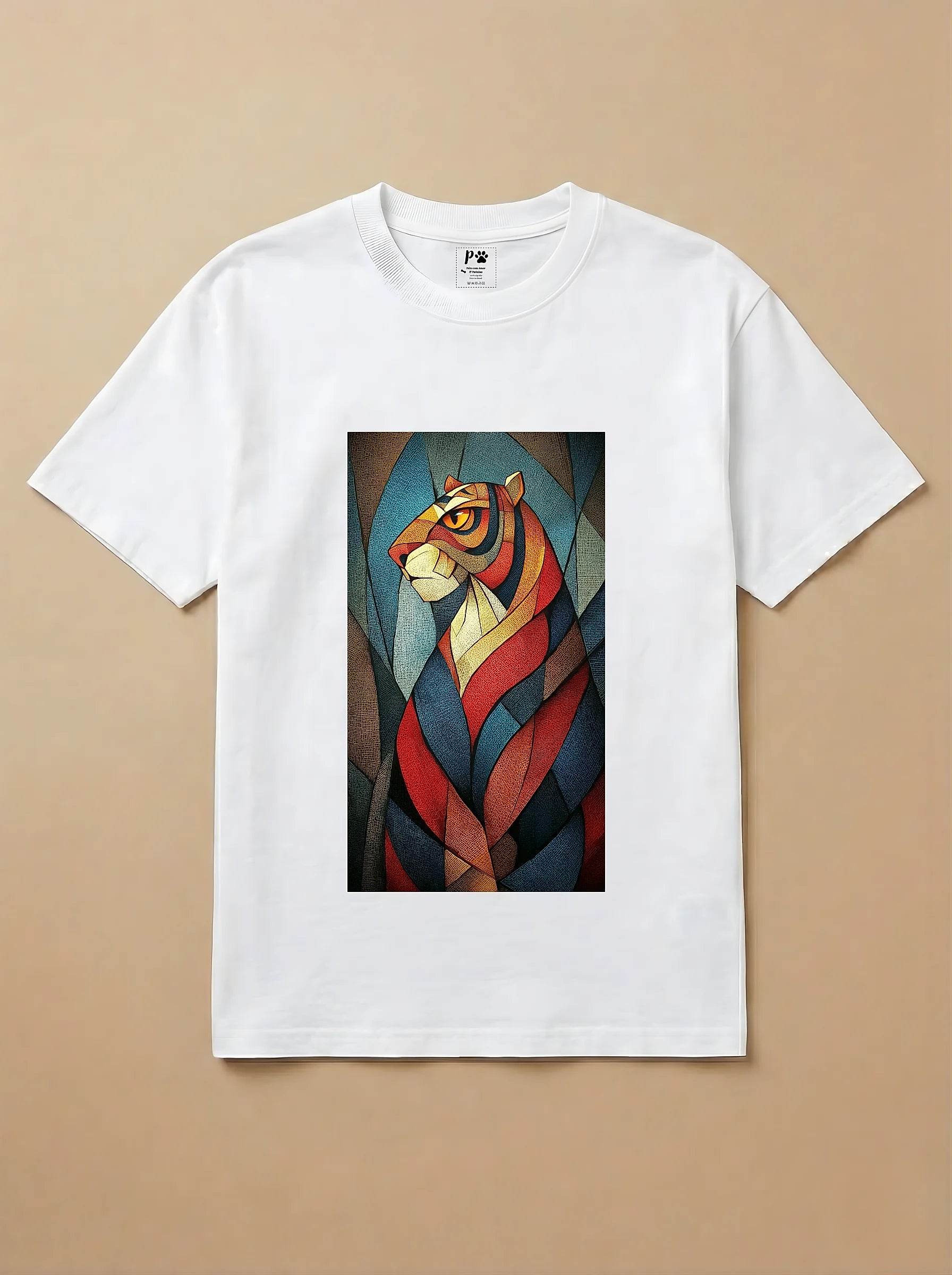 Camisa Cubismo - Tigre