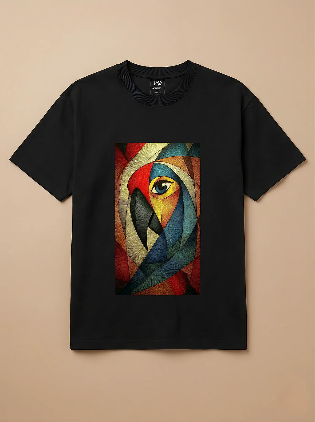 Camisa Cubismo - Arara Azul