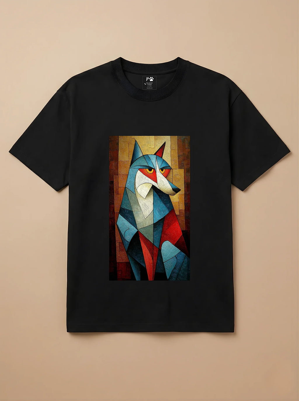 Camisa Cubismo - Lobo