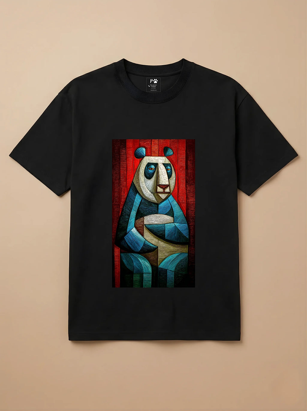 Camisa Cubismo - Panda