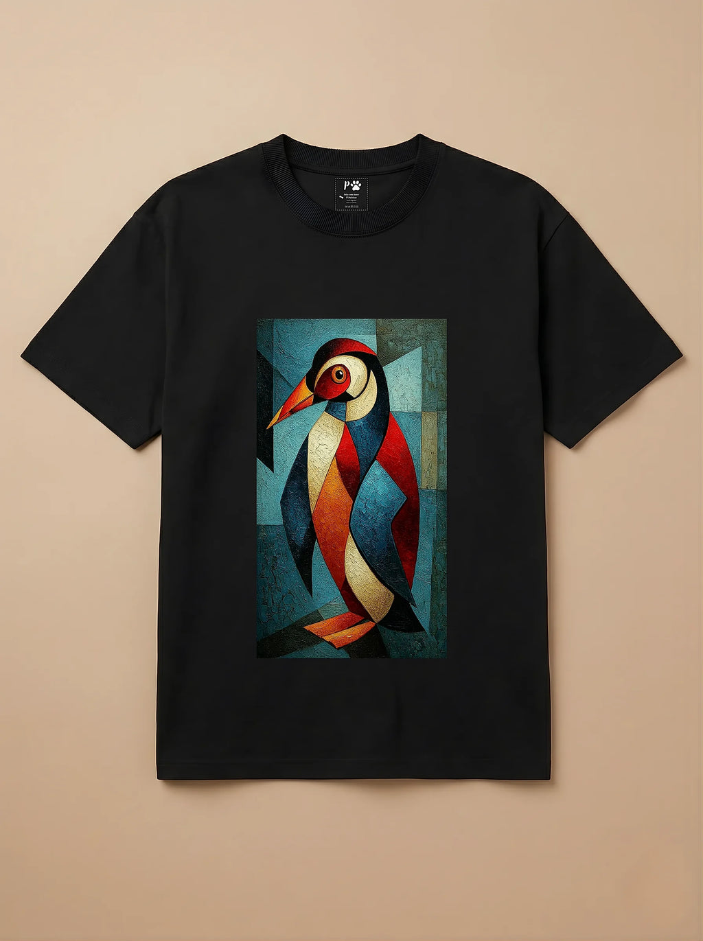 Camisa Cubismo - Pinguim